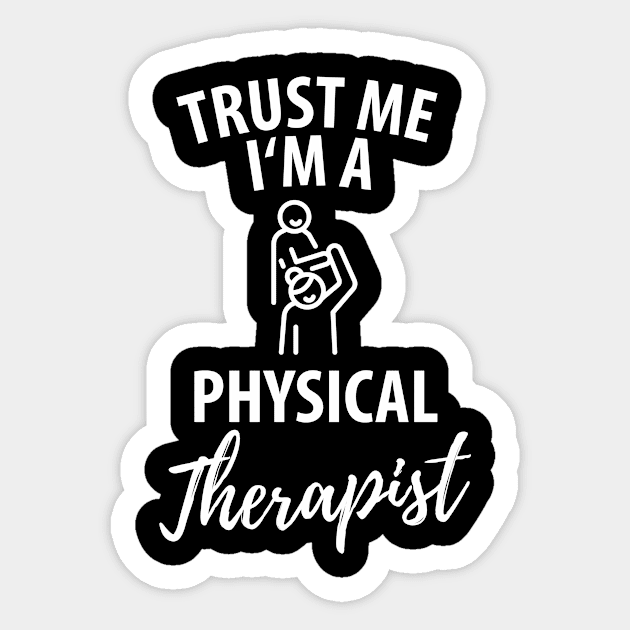 physiotherapist physical therapy gift saying funny Sticker by Johnny_Sk3tch